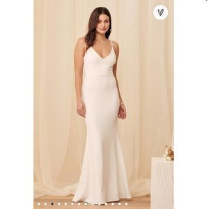 Infinite Glory White Maxi Dress